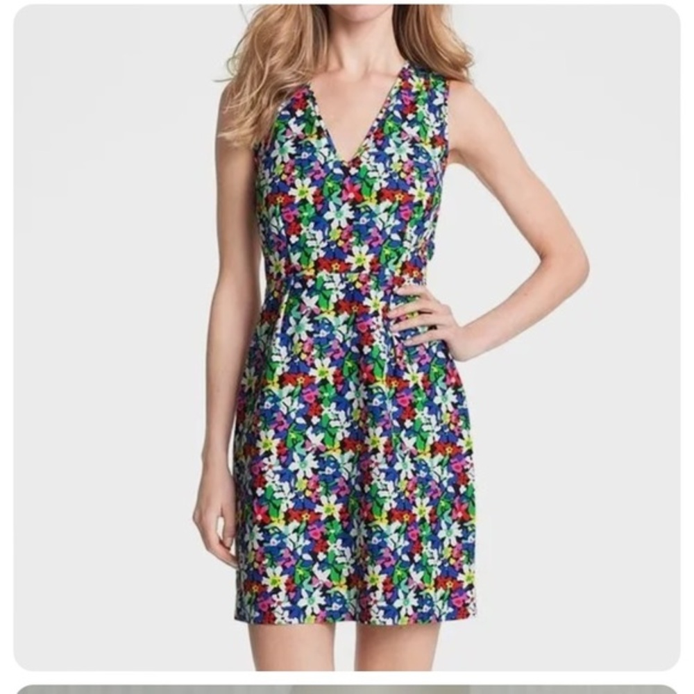 NWOT Kate Spade Bright Multicolored Floral dress